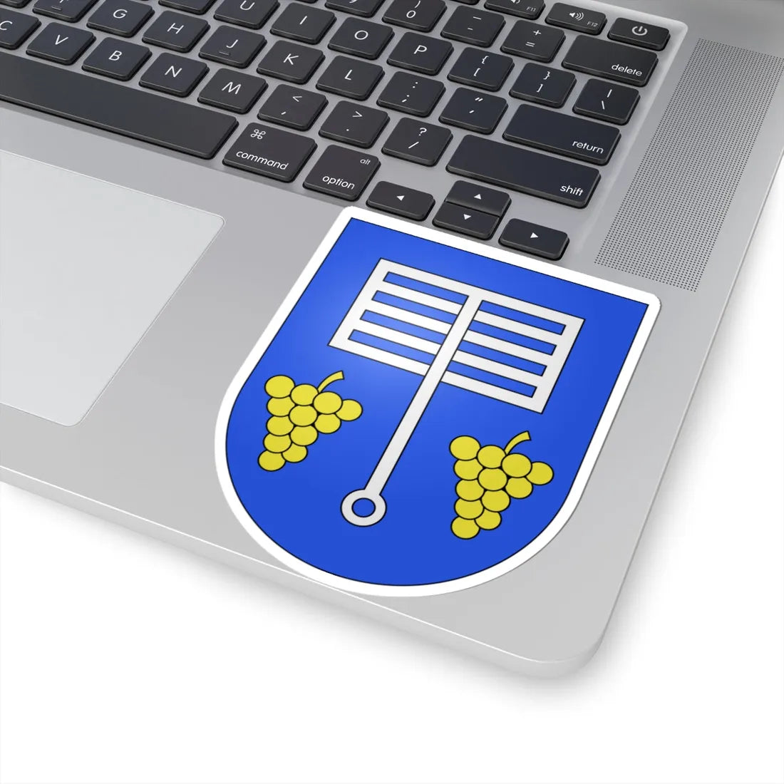 Gudo-coat of arms (Switzerland) (Coat of Arms) STICKER Vinyl Kiss-Cut Decal - The Sticker Space