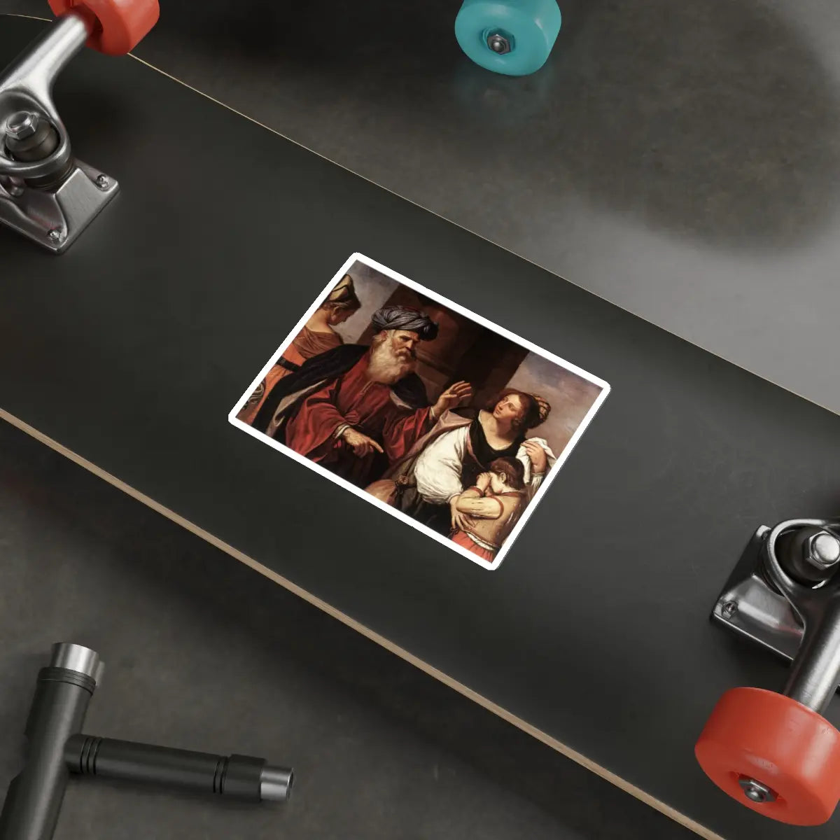 SKU:29243937663471760757 Sticker types:White Shape:Die-Cut Sizes:5" × 5"