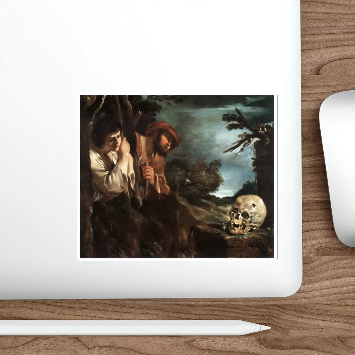 SKU:29113282473052666799 Sticker types:White Shape:Die-Cut Sizes:5" × 5"