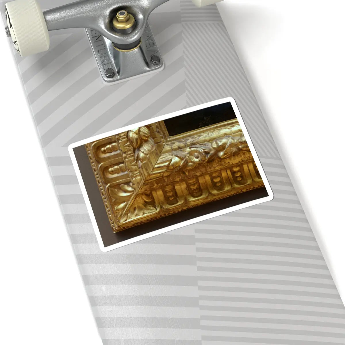 SKU:TSS-STICK-GRCGVN-6X6-2 Sizes:6" × 6" Types:White