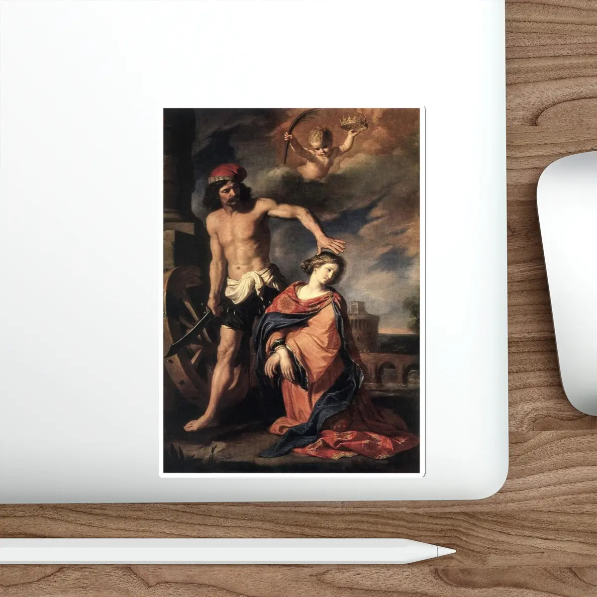 SKU:26122761887736091475 Sticker types:White Shape:Die-Cut Sizes:6" × 6"