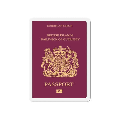 Guernsey Passport - Refrigerator Magnet - The Sticker Space