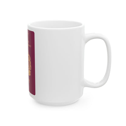 Guernsey Passport - White Coffee Mug