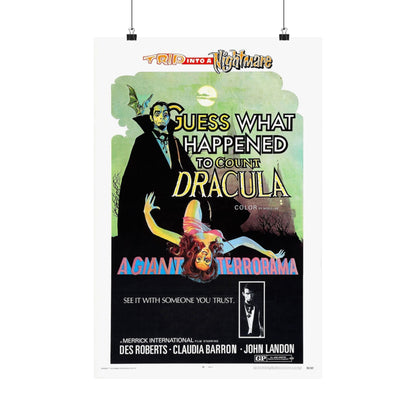 GUESS WHAT HAPPENED TO COUNT DRACULA 1971 - Paper Movie Poster-16″ x 24″-The Sticker Space