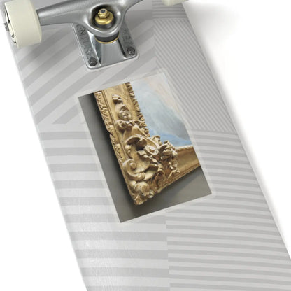 SKU:TSS-STICK-GDRN-6X6-1N1D7 Sizes:6" × 6" Types:Transparent