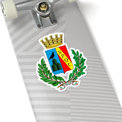 Guidonia Montecelio-Stemma (Italy) (Coat of Arms) STICKER Vinyl Kiss-Cut Decal - The Sticker Space