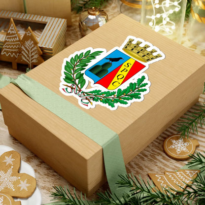 Guidonia Montecelio-Stemma (Italy) (Coat of Arms) STICKER Vinyl Kiss-Cut Decal - The Sticker Space