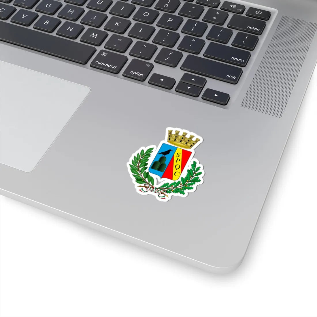 Guidonia Montecelio-Stemma (Italy) (Coat of Arms) STICKER Vinyl Kiss-Cut Decal - The Sticker Space