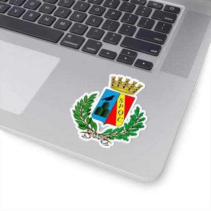Guidonia Montecelio-Stemma (Italy) (Coat of Arms) STICKER Vinyl Kiss-Cut Decal - The Sticker Space