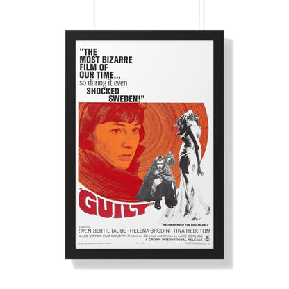 GUILT 1965 - Framed Movie Poster-20" x 30"-The Sticker Space