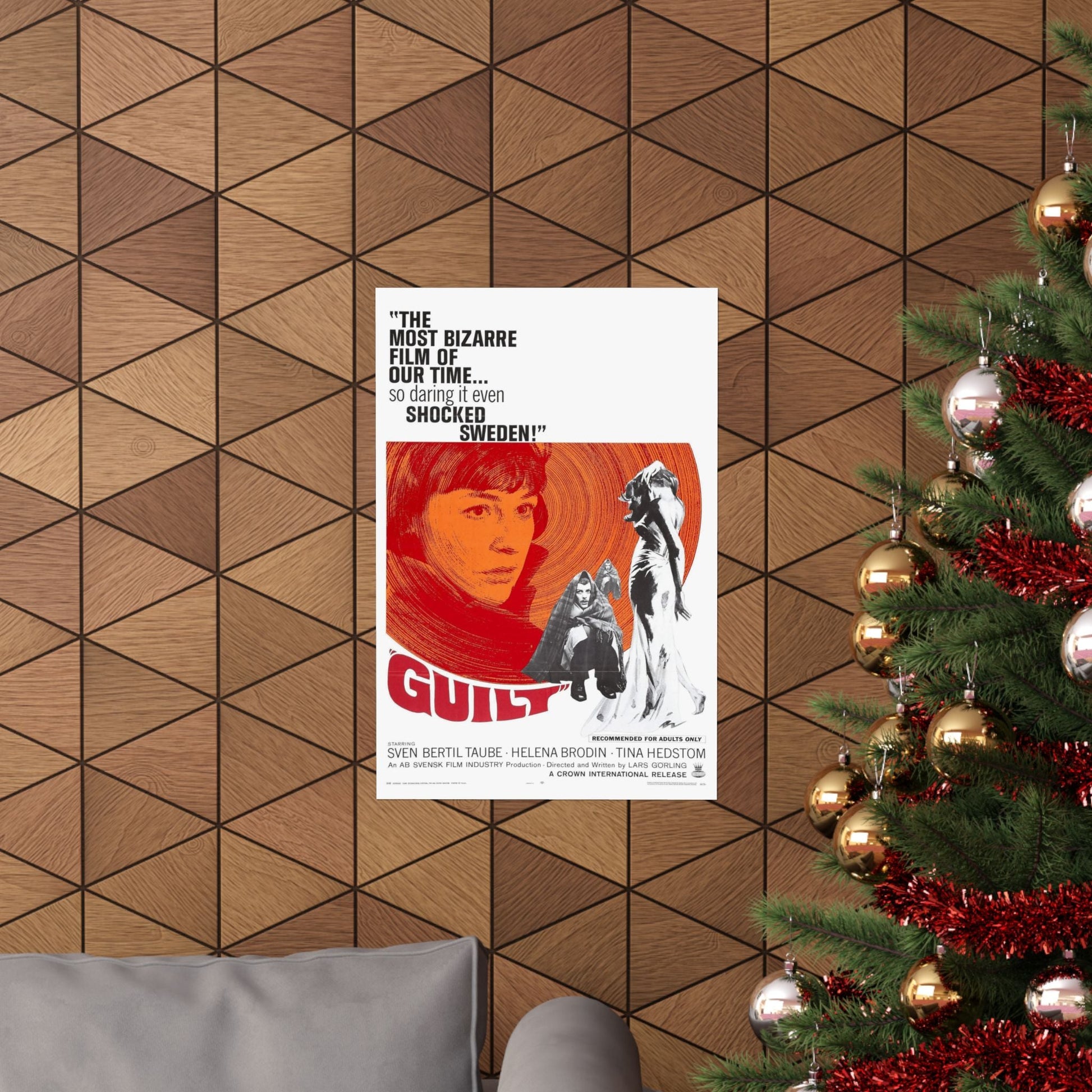 GUILT 1965 - Paper Movie Poster-The Sticker Space