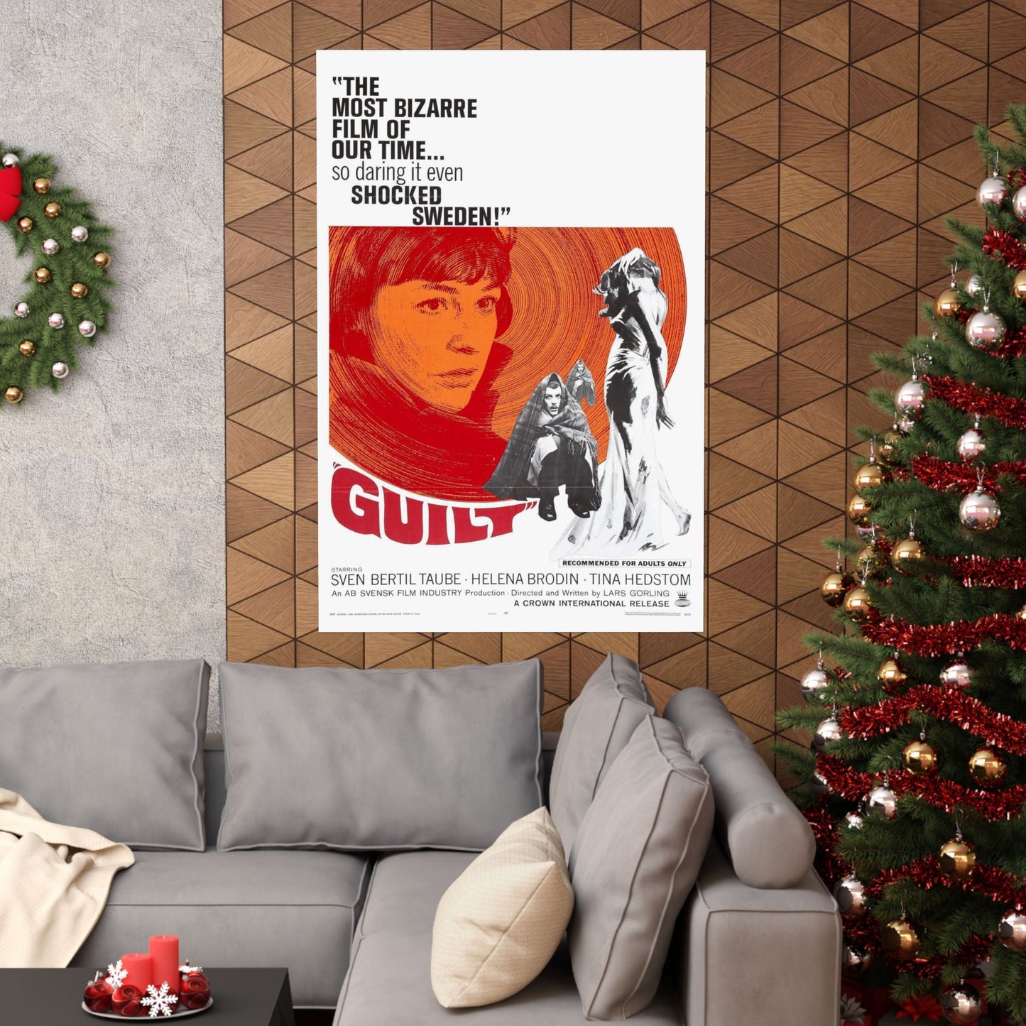 GUILT 1965 - Paper Movie Poster-The Sticker Space