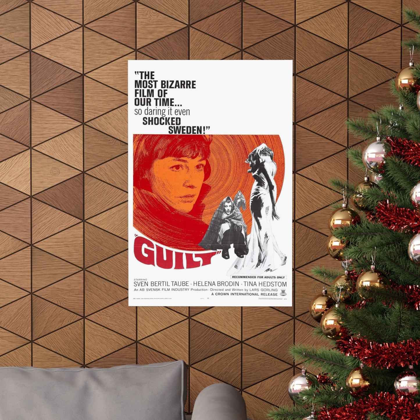 GUILT 1965 - Paper Movie Poster-The Sticker Space