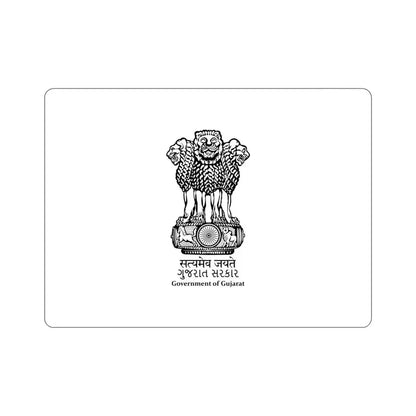 Gujarat Flag (India) STICKER Vinyl Die-Cut Decal - The Sticker Space