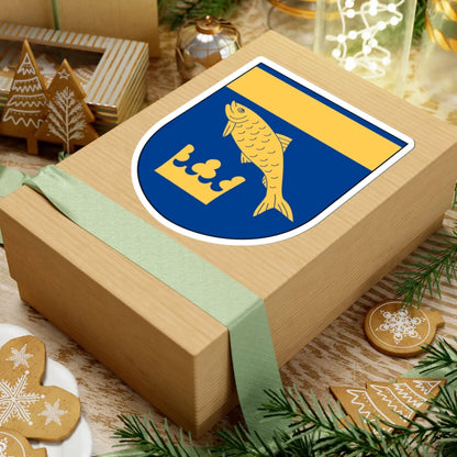 Gullspång vapen (Sweden) (Coat of Arms) STICKER Vinyl Kiss-Cut Decal - The Sticker Space