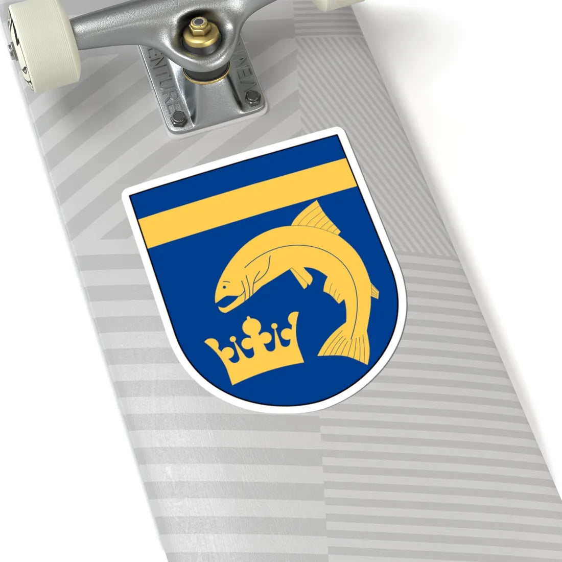 Gullspång vapen2 (Sweden) (Coat of Arms) STICKER Vinyl Kiss-Cut Decal - The Sticker Space