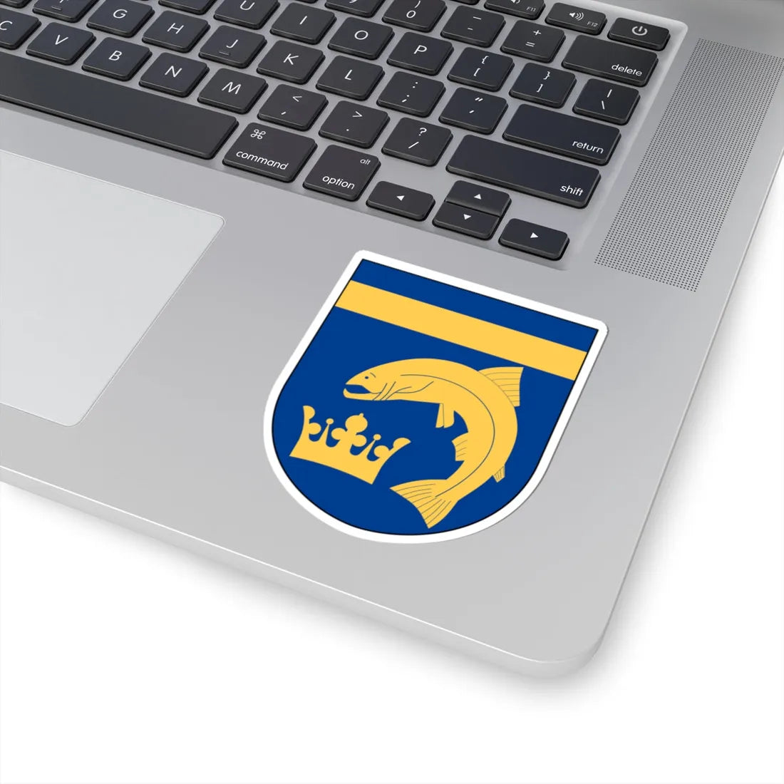 Gullspång vapen2 (Sweden) (Coat of Arms) STICKER Vinyl Kiss-Cut Decal - The Sticker Space