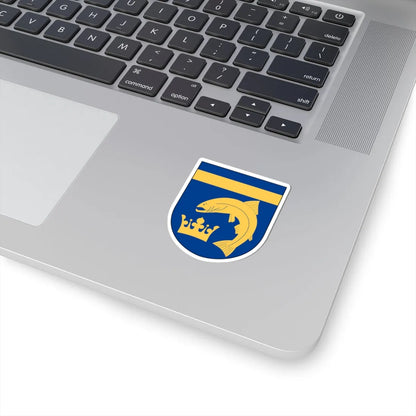 Gullspång vapen2 (Sweden) (Coat of Arms) STICKER Vinyl Kiss-Cut Decal - The Sticker Space