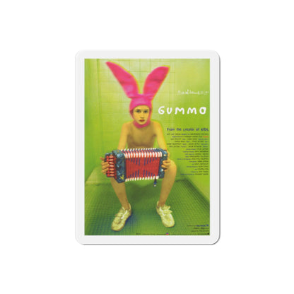 Gummo 1997 Movie Poster Die-Cut Magnet-2" x 2"-The Sticker Space