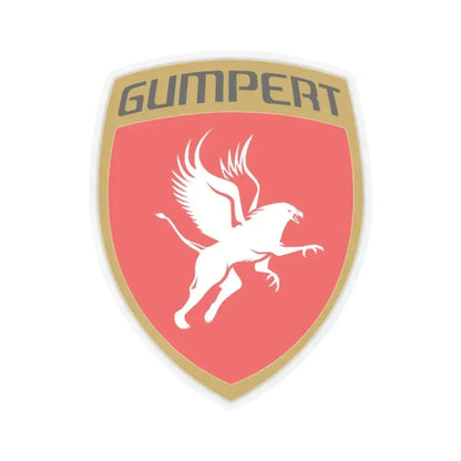 Gumpert (Logo) STICKER Vinyl Kiss-Cut Decal 2 Inch Transparent - The Sticker Space
