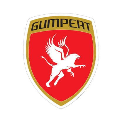 Gumpert (Logo) STICKER Vinyl Kiss-Cut Decal 6 Inch White - The Sticker Space