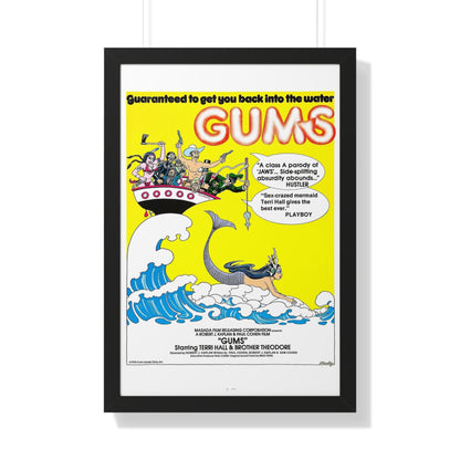 GUMS 1976 - Framed Movie Poster-20" x 30"-The Sticker Space