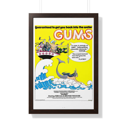 GUMS 1976 - Framed Movie Poster-20" x 30"-The Sticker Space