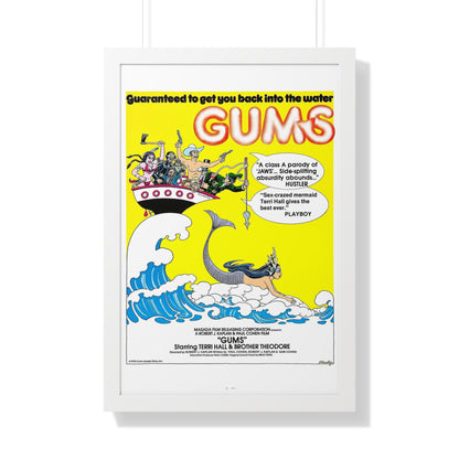 GUMS 1976 - Framed Movie Poster-20" x 30"-The Sticker Space