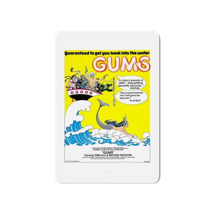 GUMS 1976 Movie Poster - Refrigerator Magnet 5 Inch - The Sticker Space