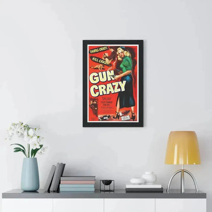 GUN CRAZY (DEADLY IS THE FEMALE) 1950 - Framed Movie Poster - The Sticker Space
