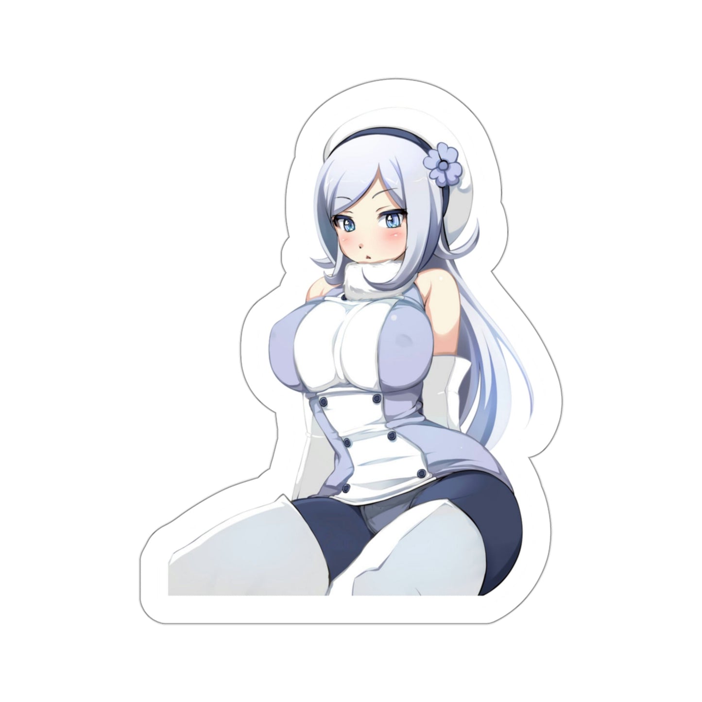 Gundam Build Fighters - Aila Jyrkiainen v2 (Anime/Ecchi/Waifu) STICKER Vinyl Die-Cut Decal-3 Inch-The Sticker Space