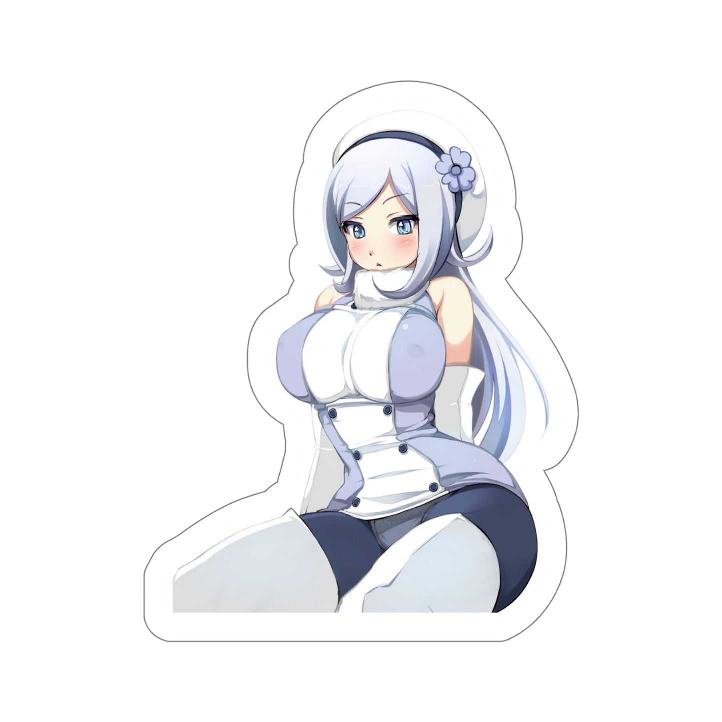 Gundam Build Fighters - Aila Jyrkiainen v2 (Anime/Ecchi/Waifu) STICKER Vinyl Die-Cut Decal-5 Inch-The Sticker Space