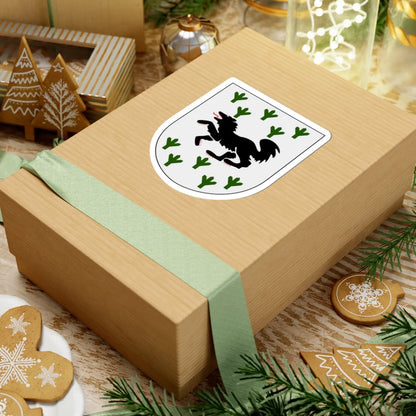 Gunnarskogs vapen (Sweden) (Coat of Arms) STICKER Vinyl Kiss-Cut Decal - The Sticker Space