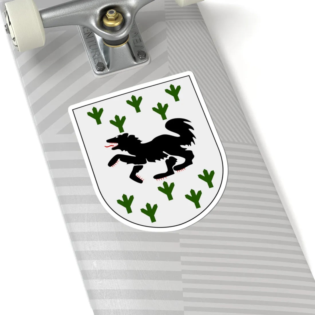 Gunnarskogs vapen (Sweden) (Coat of Arms) STICKER Vinyl Kiss-Cut Decal - The Sticker Space
