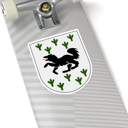 Gunnarskogs vapen (Sweden) (Coat of Arms) STICKER Vinyl Kiss-Cut Decal - The Sticker Space