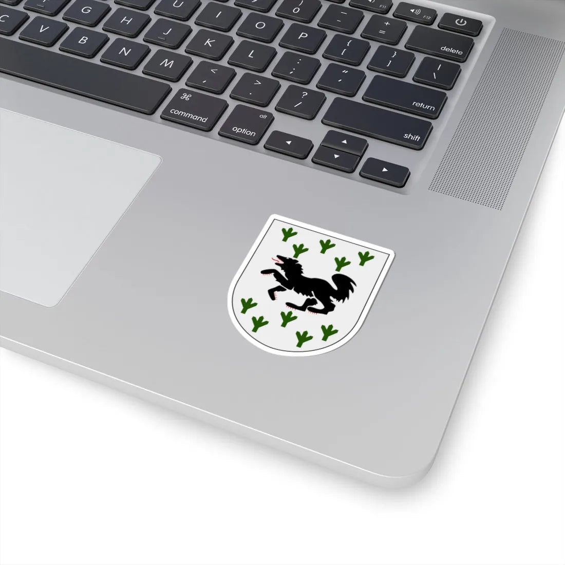 Gunnarskogs vapen (Sweden) (Coat of Arms) STICKER Vinyl Kiss-Cut Decal - The Sticker Space