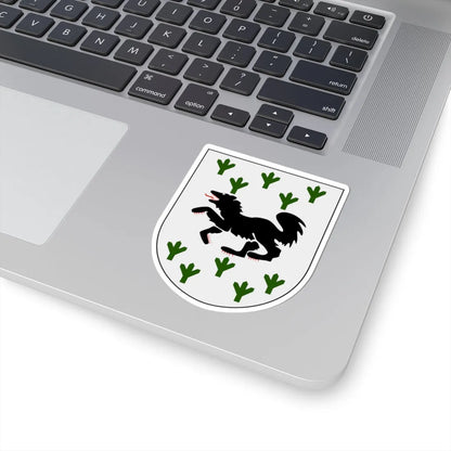 Gunnarskogs vapen (Sweden) (Coat of Arms) STICKER Vinyl Kiss-Cut Decal - The Sticker Space