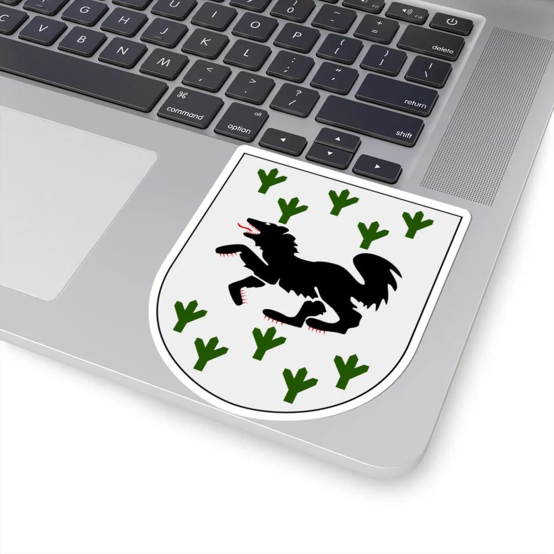 Gunnarskogs vapen (Sweden) (Coat of Arms) STICKER Vinyl Kiss-Cut Decal - The Sticker Space