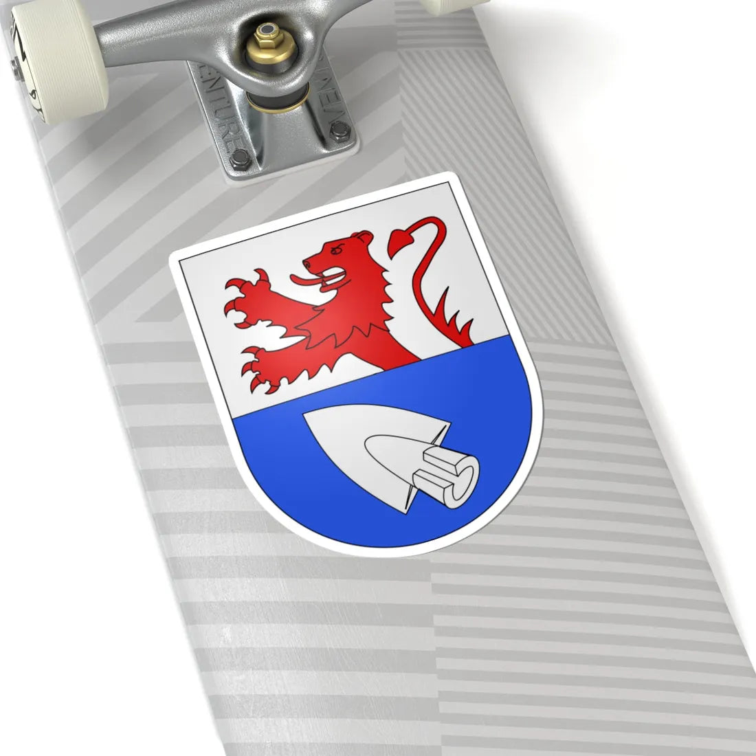 Gurmels-coat of arms (Switzerland) (Coat of Arms) STICKER Vinyl Kiss-Cut Decal - The Sticker Space