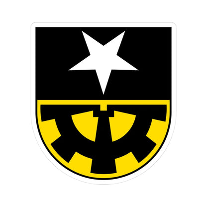 Gurtnellen Wappen (Switzerland) (Coat of Arms) STICKER Vinyl Kiss-Cut Decal 3 Inch White - The Sticker Space