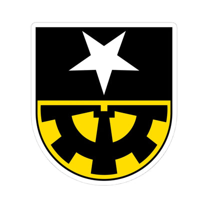 Gurtnellen Wappen (Switzerland) (Coat of Arms) STICKER Vinyl Kiss-Cut Decal 4 Inch White - The Sticker Space
