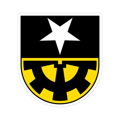 Gurtnellen Wappen (Switzerland) (Coat of Arms) STICKER Vinyl Kiss-Cut Decal 6 Inch White - The Sticker Space