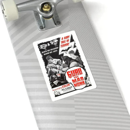 GURU THE MAD MONK 1970 Movie Poster - STICKER Vinyl Kiss-Cut Decal - The Sticker Space