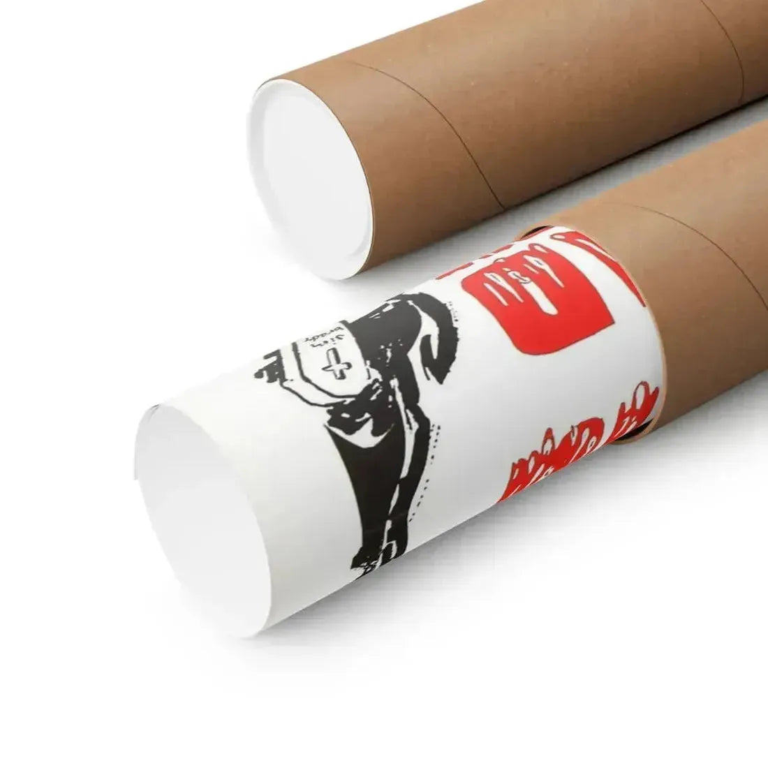 GURU THE MAD MONK 1970 - Paper Movie Poster - The Sticker Space