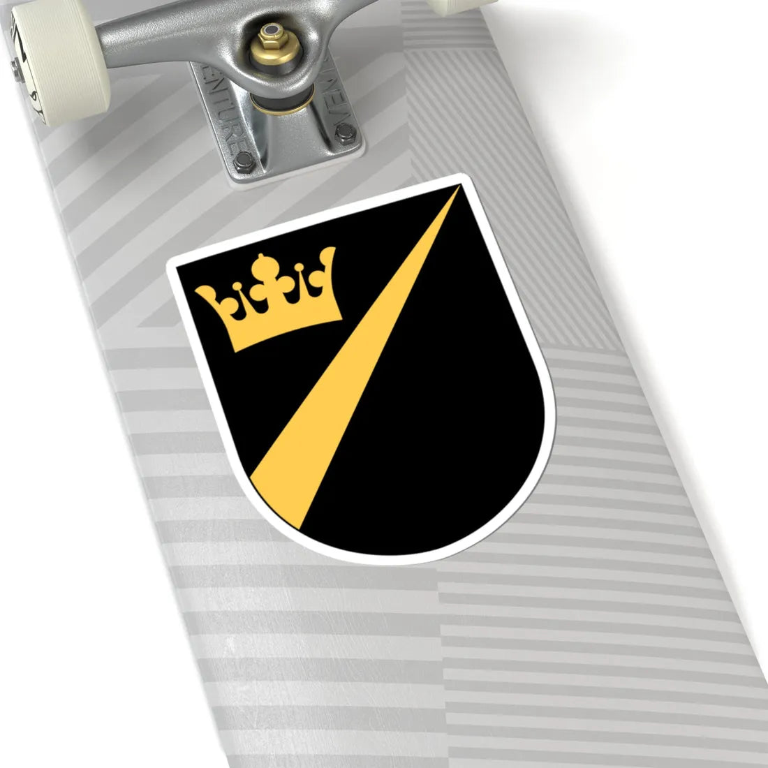 Gustav Adolf socken vapen (Sweden) (Coat of Arms) STICKER Vinyl Kiss-Cut Decal - The Sticker Space