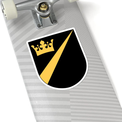 Gustav Adolf socken vapen (Sweden) (Coat of Arms) STICKER Vinyl Kiss-Cut Decal - The Sticker Space
