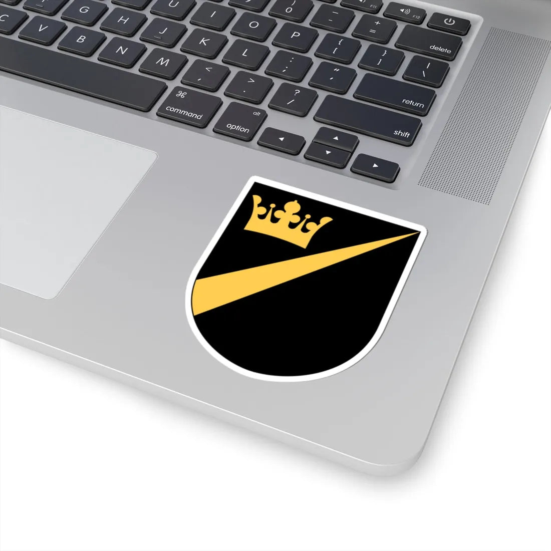 Gustav Adolf socken vapen (Sweden) (Coat of Arms) STICKER Vinyl Kiss-Cut Decal - The Sticker Space