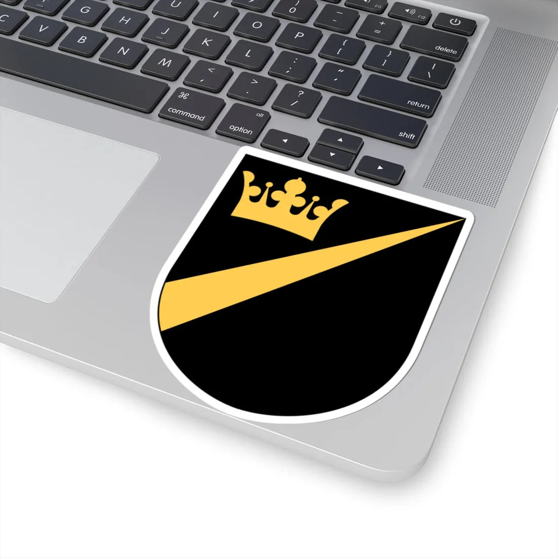 Gustav Adolf socken vapen (Sweden) (Coat of Arms) STICKER Vinyl Kiss-Cut Decal - The Sticker Space