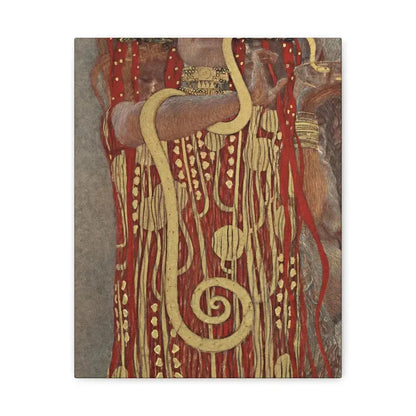 Gustav Klimt (1862-1918) Hygeia - 1907 - Canvas Wall Art 11″ x 14″ 1.25" - The Sticker Space