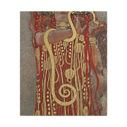Gustav Klimt (1862-1918) Hygeia - 1907 - Canvas Wall Art 20″ x 24″ 1.25" - The Sticker Space